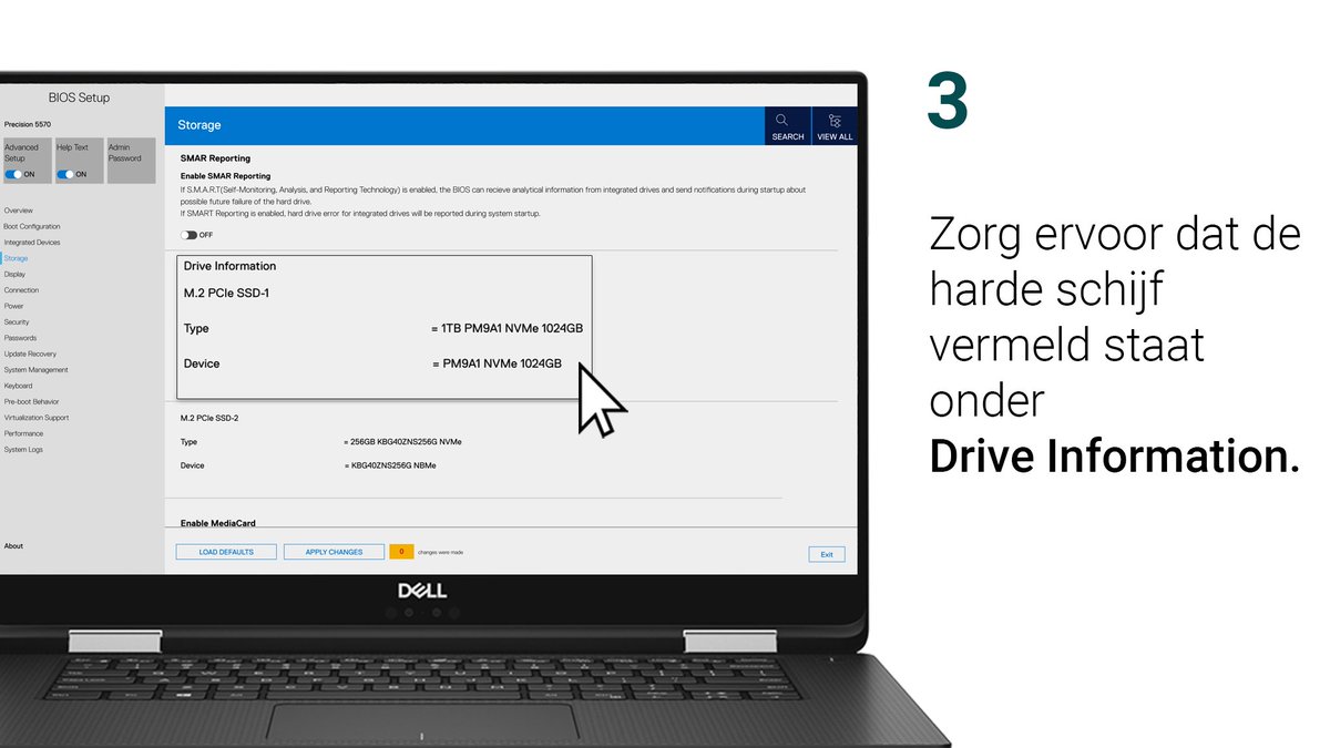 DellLuistert's tweet photo. 💾 Harde schijf problemen? 
Stap 1️⃣: Controleer of de schijf in het #BIOS van je systeem wordt gedetecteerd.

👉Hier zie je hoe je dit doet: https://t.co/XCIX0A3p8q

💡 Hou je van snelle tech tips? 🔔 Volg ons voor smart fixes &amp; updates! #DellTips https://t.co/OKdSRX7TLi