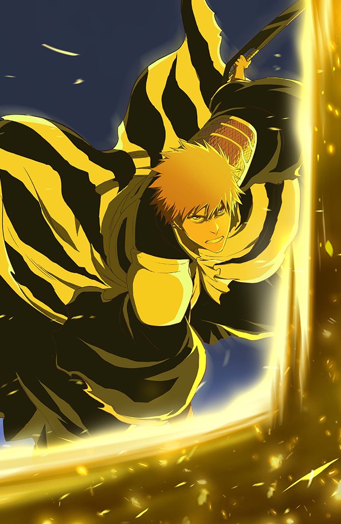 BleachSRNews_EN's tweet photo. True Shikai Ichigo Stamp Artworks! 

#BLEACH #BleachSoulResonance https://t.co/QQIL7YBByB