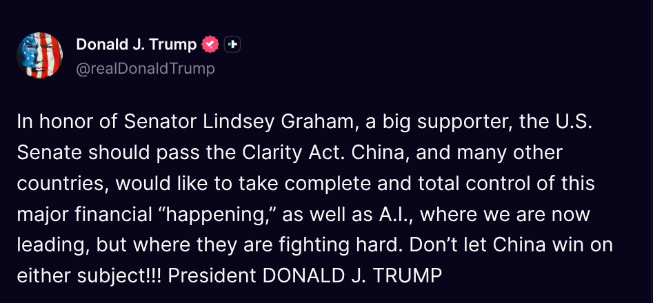 Fan Donald J. Trump 🇺🇸 TRUTH POSTS tweet media