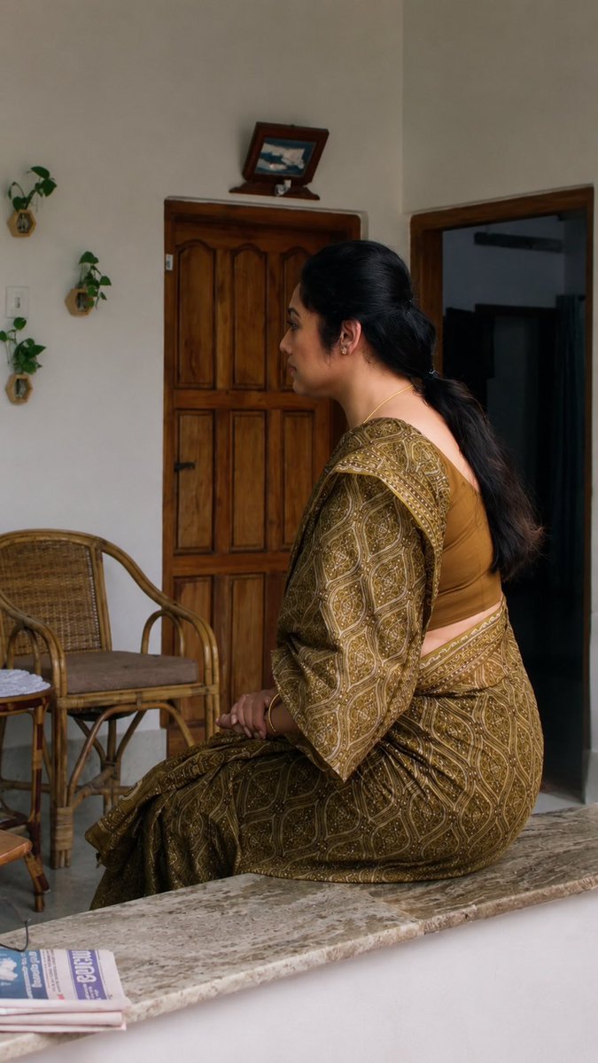 SAgent76893's tweet photo. Meena from the malayalam movie drishyam 3 https://t.co/7YMdlY6D24