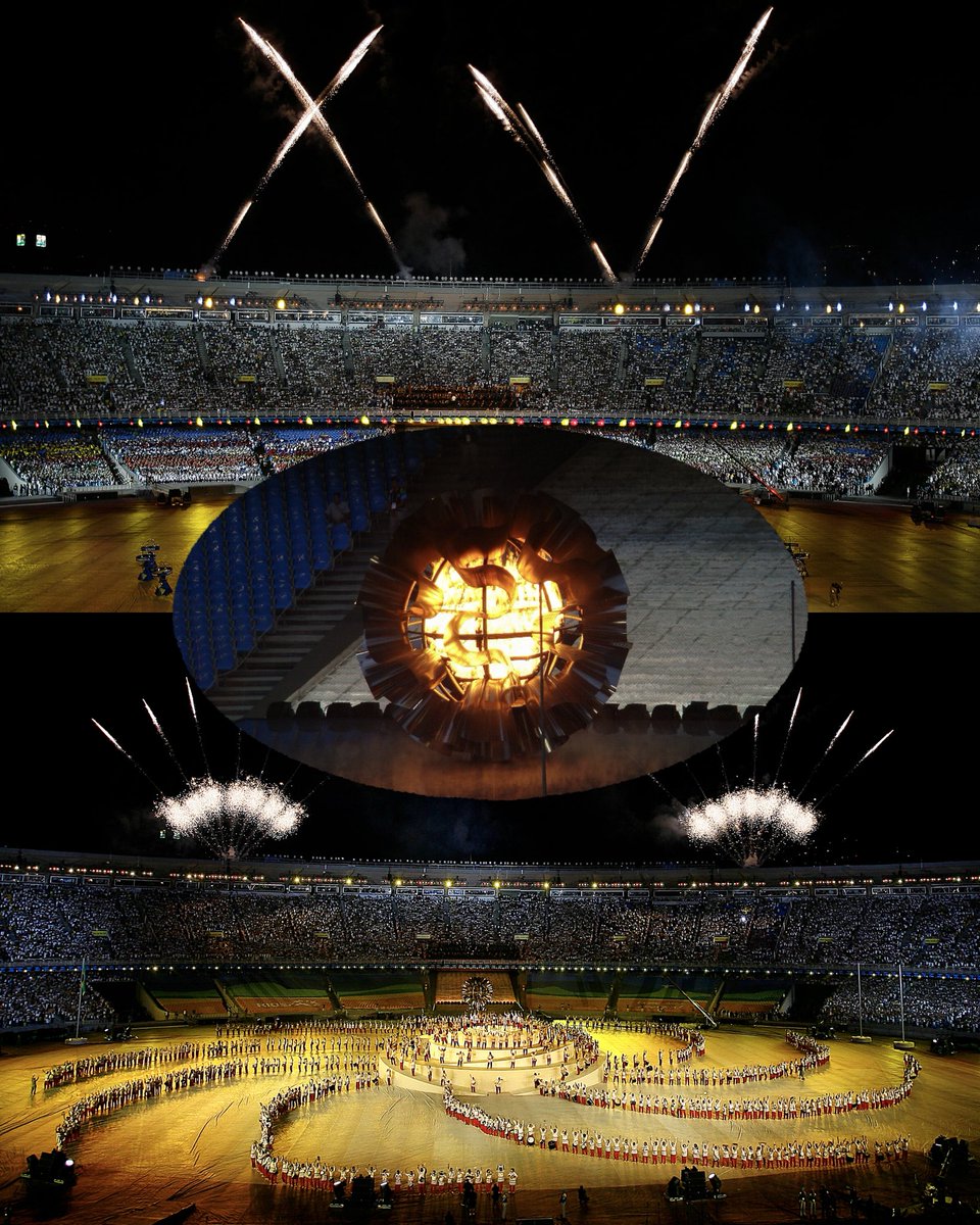 maracana's tweet photo. Há 19 anos, o Maracanã recebia a cerimônia de abertura dos Jogos Pan-Americanos Rio 2007!

Em uma noite marcada por esporte, cultura e emoção, o estádio recebeu atletas de todo o continente e deu início a uma edição marcante dos Jogos.

Um momento especial que entrou para a história da Casa do Inesquecível. 🏟️✨