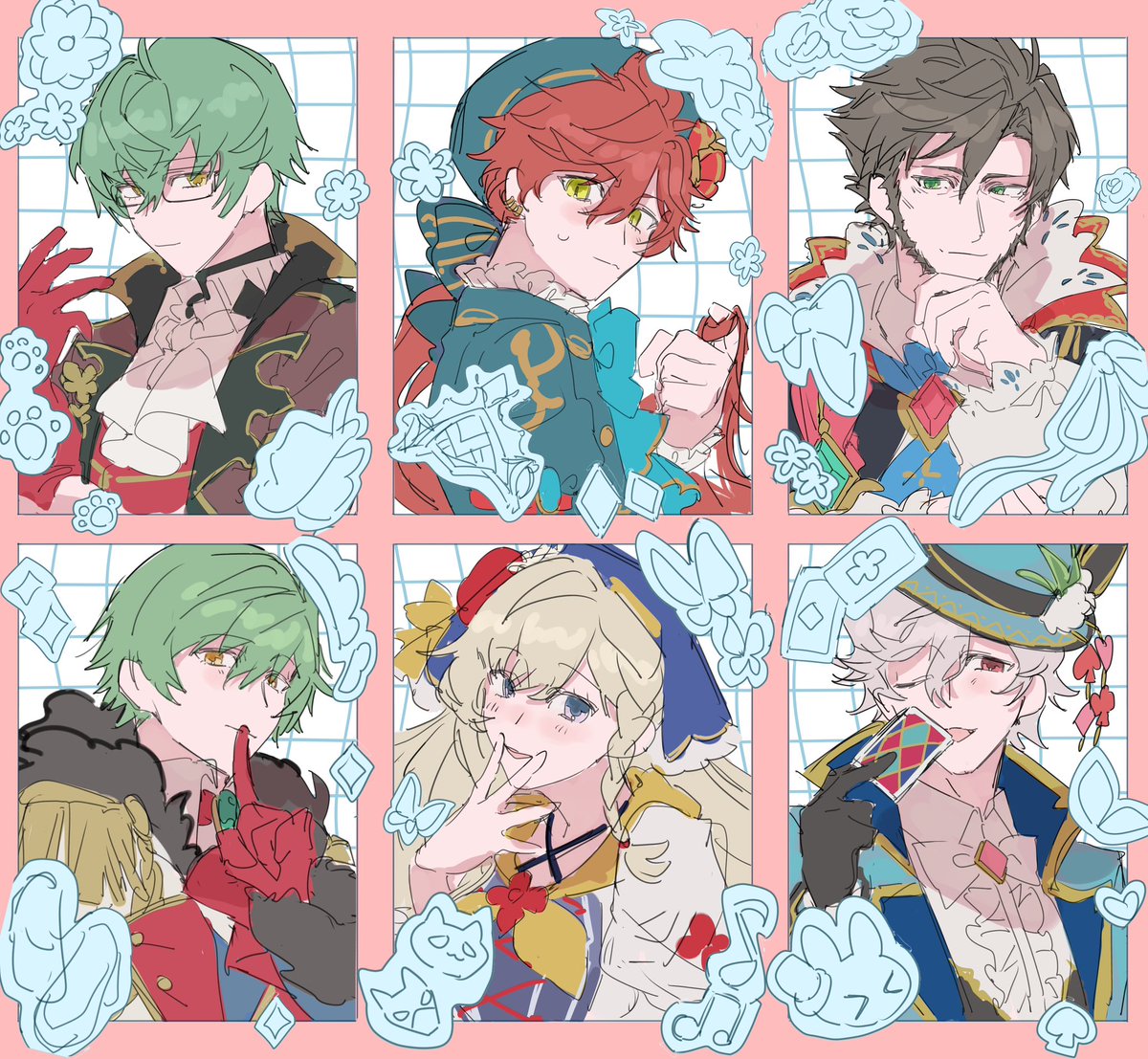 pppp_sann's tweet photo. 深夜になってきたからネップリするやつのラフをぶん投げるの巻
このまま心折れなきゃチェキ風っぽくなる、はず https://t.co/ObRJMpXNvE