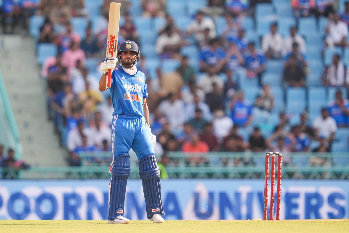 CricCrazyJohns's tweet photo. SHUBMAN GILL WANTS TRI-SERIES BACK IN ODIs: 

"We need to bring back multi-nation series [triangular &amp; quadrangular] where two teams travel to unfamiliar conditions. I grew up watching 50-over cricket &amp; don’t think there’s any need to switch it to 40 overs". [Press] https://t.co/vbmeyQPgtm
