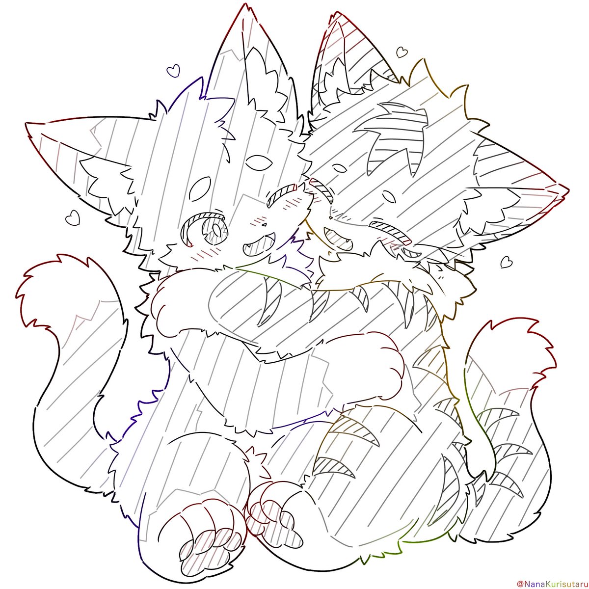NanaKuri_sabu's tweet photo. ぎゅ！💕 https://t.co/GTTV1E6dsz