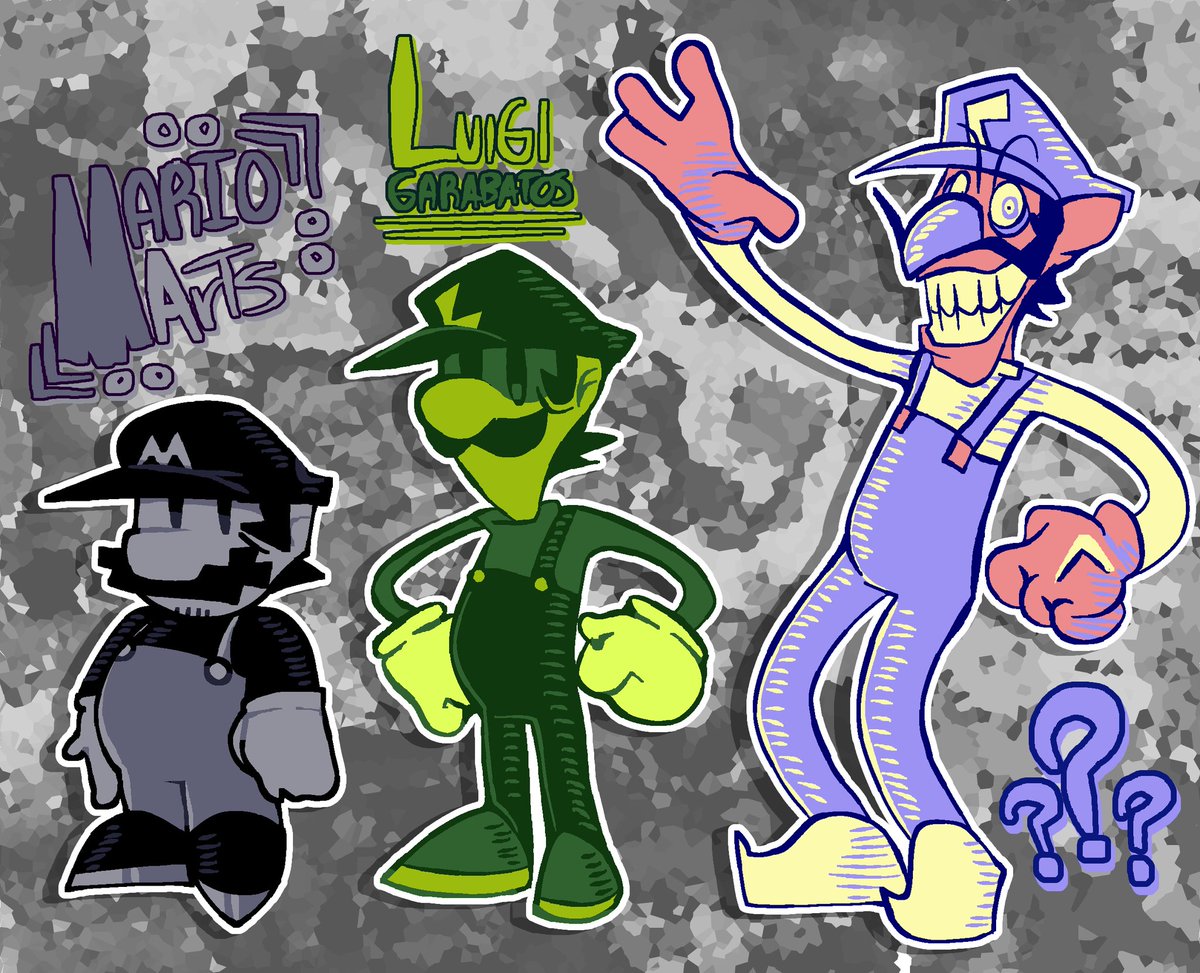 LuigiDoodles's tweet photo. ▪️◼️MarioArts ◼️▪️ https://t.co/B72zZb9a7t