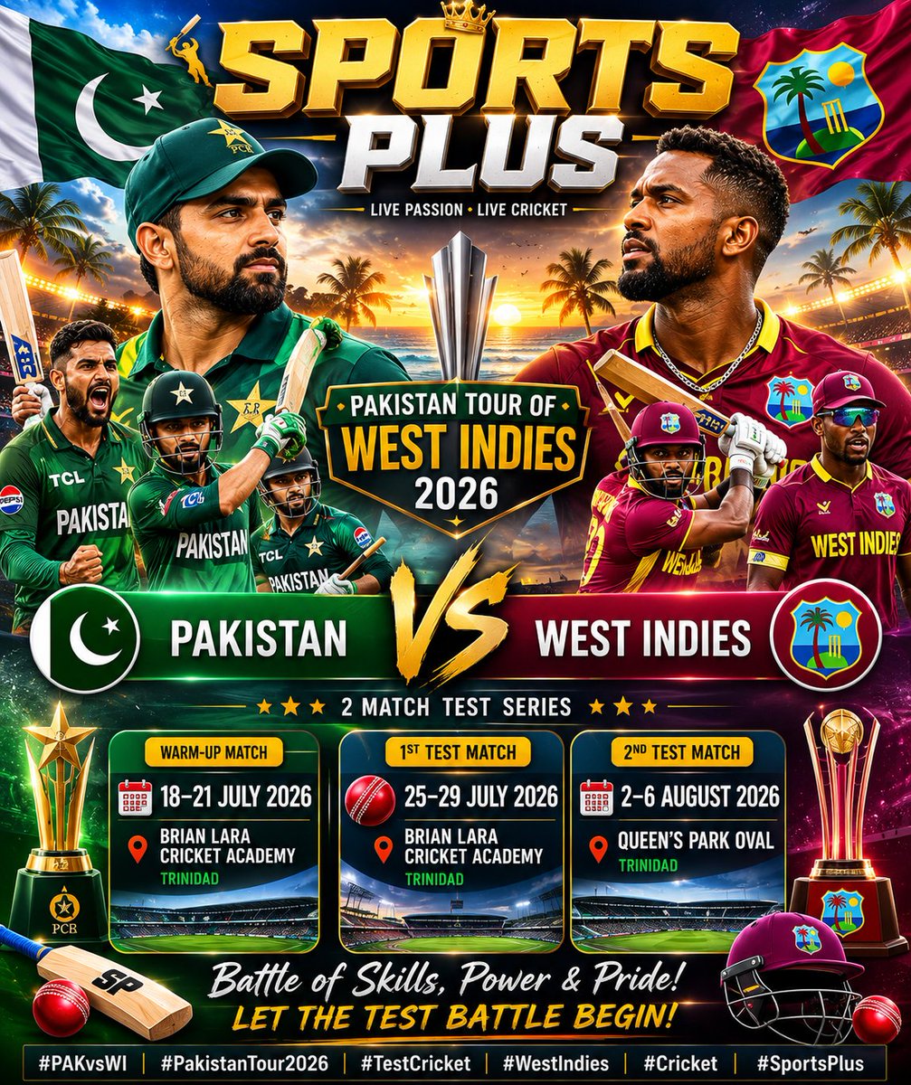 CarsLoveis's tweet photo. 🚨🚨🚨Breaking news Cricket 🏏
#SportsPlus #BreakingNews #FIFAWorldCup #Football #Cricket #Wimbledon #NBA #SportsNews #LiveSports https://t.co/eUtKKUxdDd