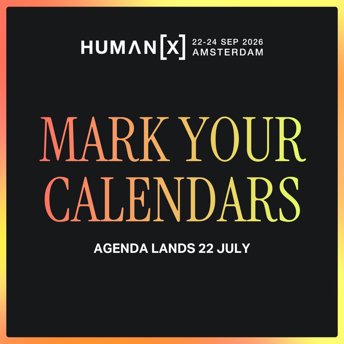 HumanX tweet media
