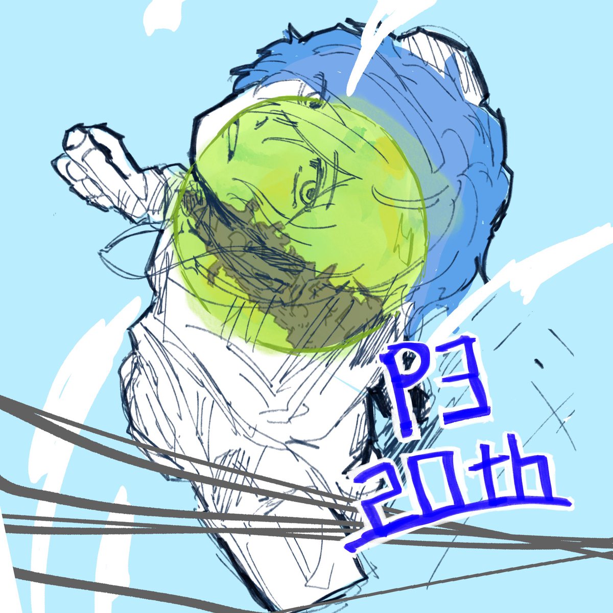 milk_fruit1122's tweet photo. おめでとう🎉
#P3_20th_Anniversary 
#ペルソナ3_20周年 https://t.co/G7ly0SljMC