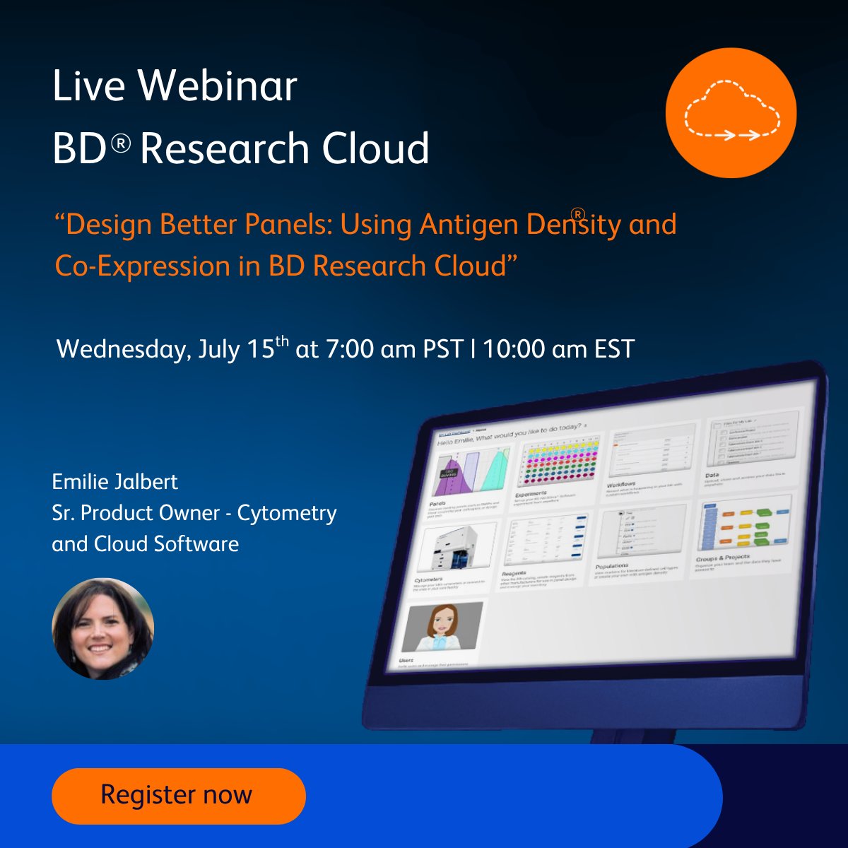 FlowJoNow's tweet photo. Sign up for our free webinar, Design Better Panels: Using Antigen Density and Co-Expression in BD Research Cloud, Wednesday, July 15th, 2026 at 7am PST | 10am EST!
https://t.co/R5GKSqq5z1
#flowjo #BDBiosciences https://t.co/5XuBHFJFe4