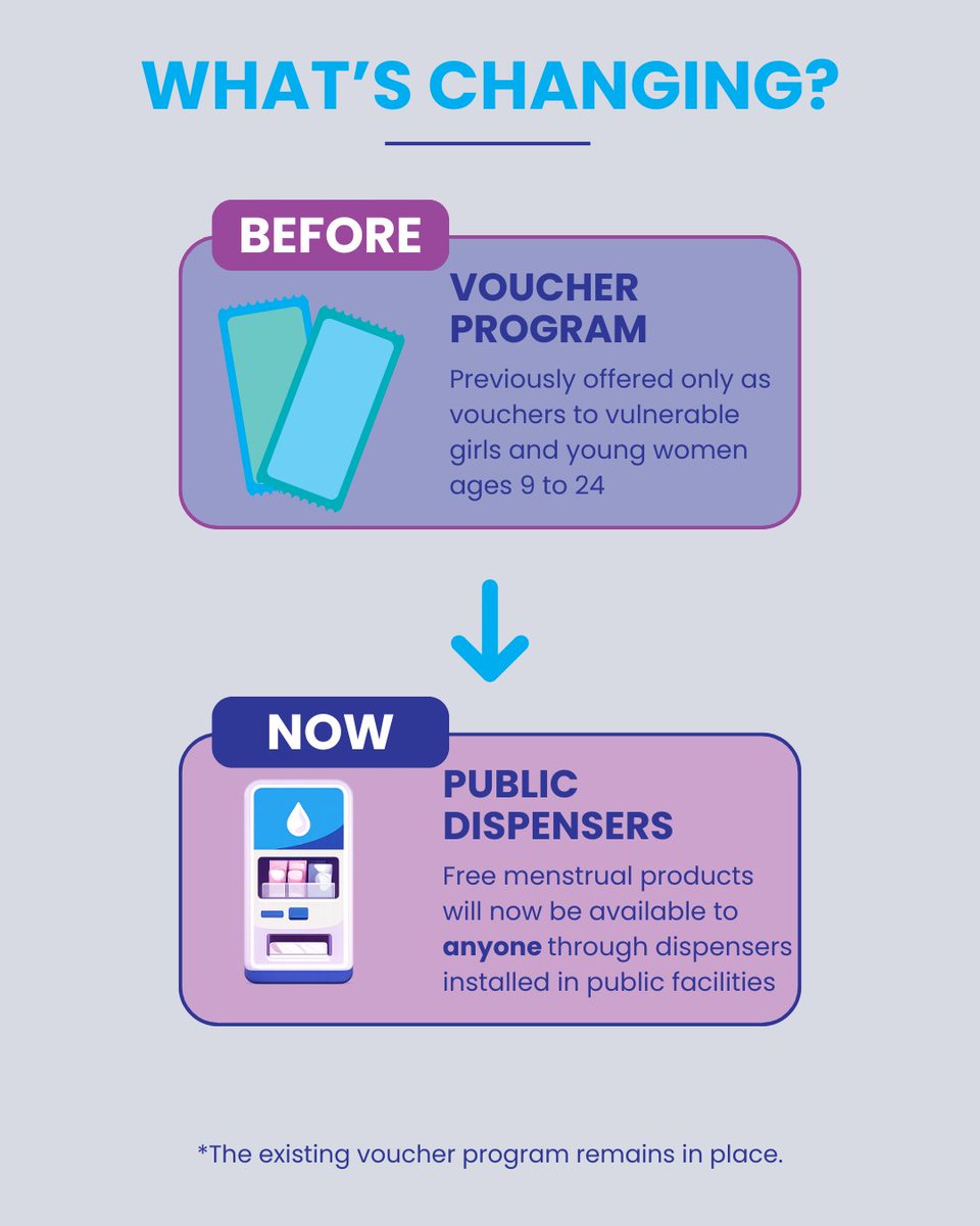 PeriodPartner's tweet photo. South Korea will expand access to free menstrual products in public facilities starting in July 2026 — a meaningful step toward dignity, access, and menstrual equity. 💜

Read more: https://t.co/HGBYwS0sas

#PeriodPartner #MenstrualEquity https://t.co/xyQ07R40kC