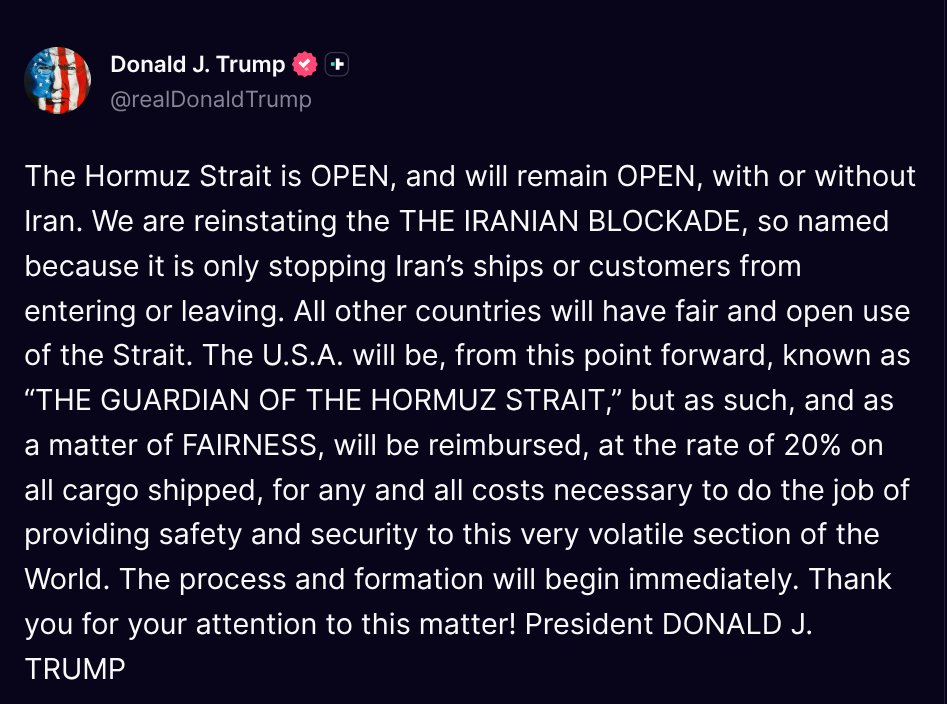Fan Donald J. Trump 🇺🇸 TRUTH POSTS tweet media