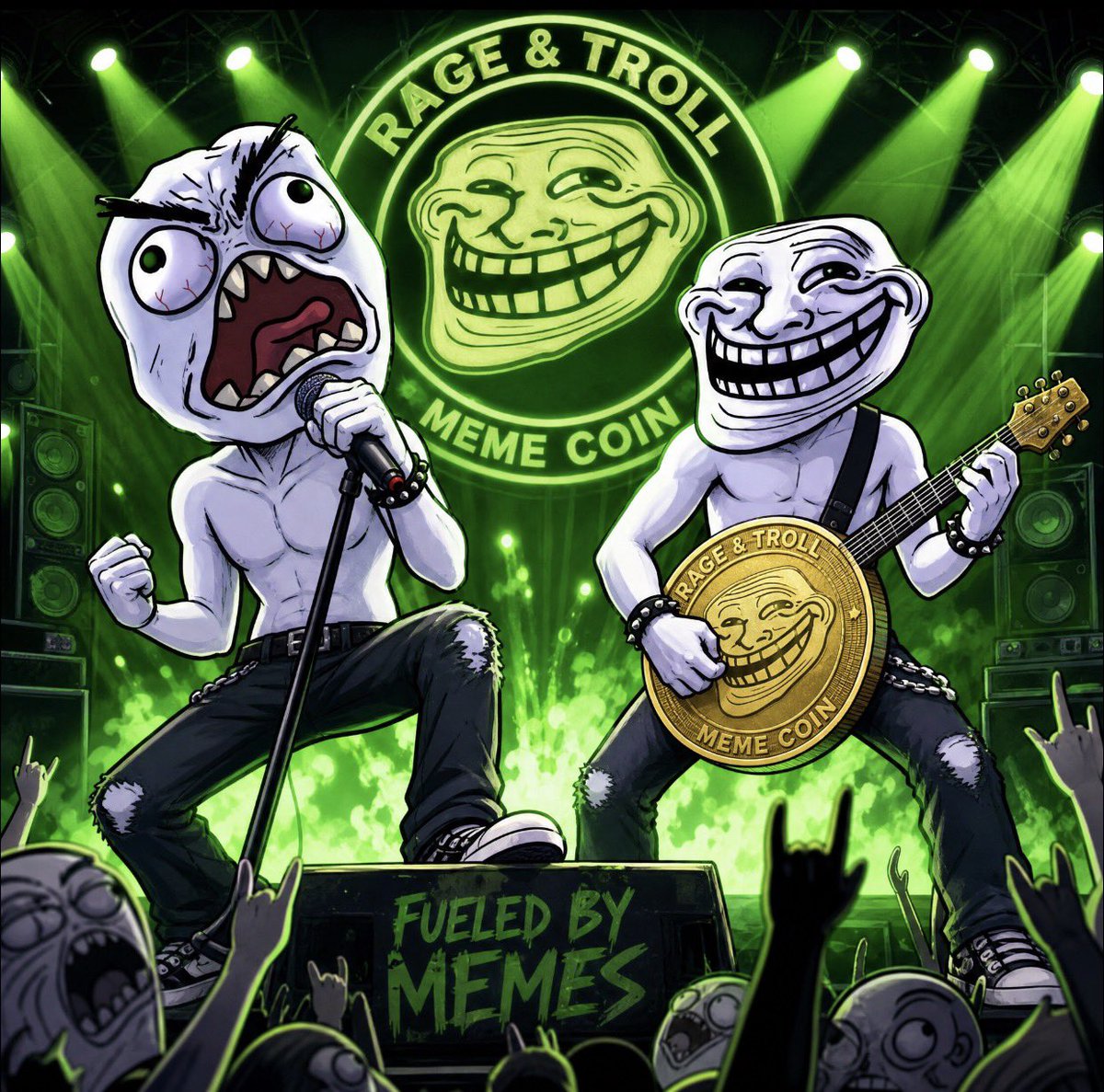 RageTroll_SOL's tweet photo. They said it couldn't be done.

Two communities.
 Two legendary memes.
 One unstoppable force.

🔥 $RAGE × $TROLL = $RAGETROLL

This isn't another copy-paste meme.
 This is a fusion built to dominate the 

timeline and the charts.

Who's joining the troll army?👹🚀

#RageTroll https://t.co/wTFtxNG3ri