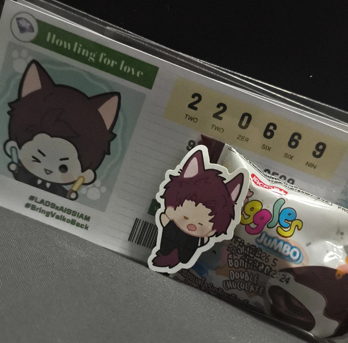 bbBubblelover's tweet photo. หวังว่าทุกคนจะชอบลอตเตอรี่ โก้จิ๋ว และป๊อกกาแลตนะฮะ ขอบคุณผู้จัด ขอบคุณของจากทุกคนเลย~ 
มีคนมากมายรอโก้อยู่ ขอให้ได้กลับเข้าบ้านเร็ว ๆ  Awooo~
#BringValkoBack #ValkoIs6th
#THBringValkoBack https://t.co/hcEX7Ff4pQ