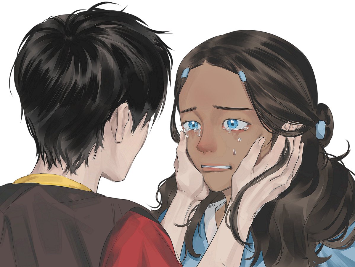 yoonboking12's tweet photo. #zutara #atla 
Don't cry, Katara https://t.co/91lIWz6dBx