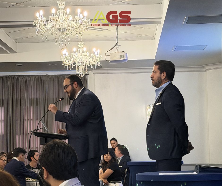 SolutionsAlly's tweet photo. AGS was proud to sponsor the HHAE Scholarship Awards Lunch featuring Commissioner Adrian Garcia, Harris County Precinct 2. The event recognized students pursuing careers in architecture, engineering, and surveying. Congratulations to all of the 2026 Scholarship recipients!🎉🎓👏 https://t.co/VsMV9w6Fqs