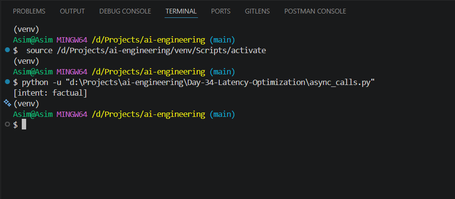 Asimmmm06's tweet photo. #LSPPDay43
Today I learned more on latency optimization: 
-Build async API calls
-Understand caching strategies
-Implement embedding caching
@lftechnology
#60DaysOfLearning2026 #LearningWithLeapfrog https://t.co/dBOuBYoKg5