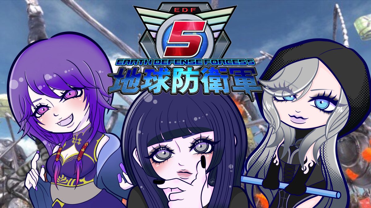 aruzichimi's tweet photo. 【EDF5】女子3人で地球防衛します！w/蓮音ラディさん･ニシムラレイさん

https://t.co/2C8IdDyW8c

 #Twitch
 #地球防衛軍5 https://t.co/046nltL9lz