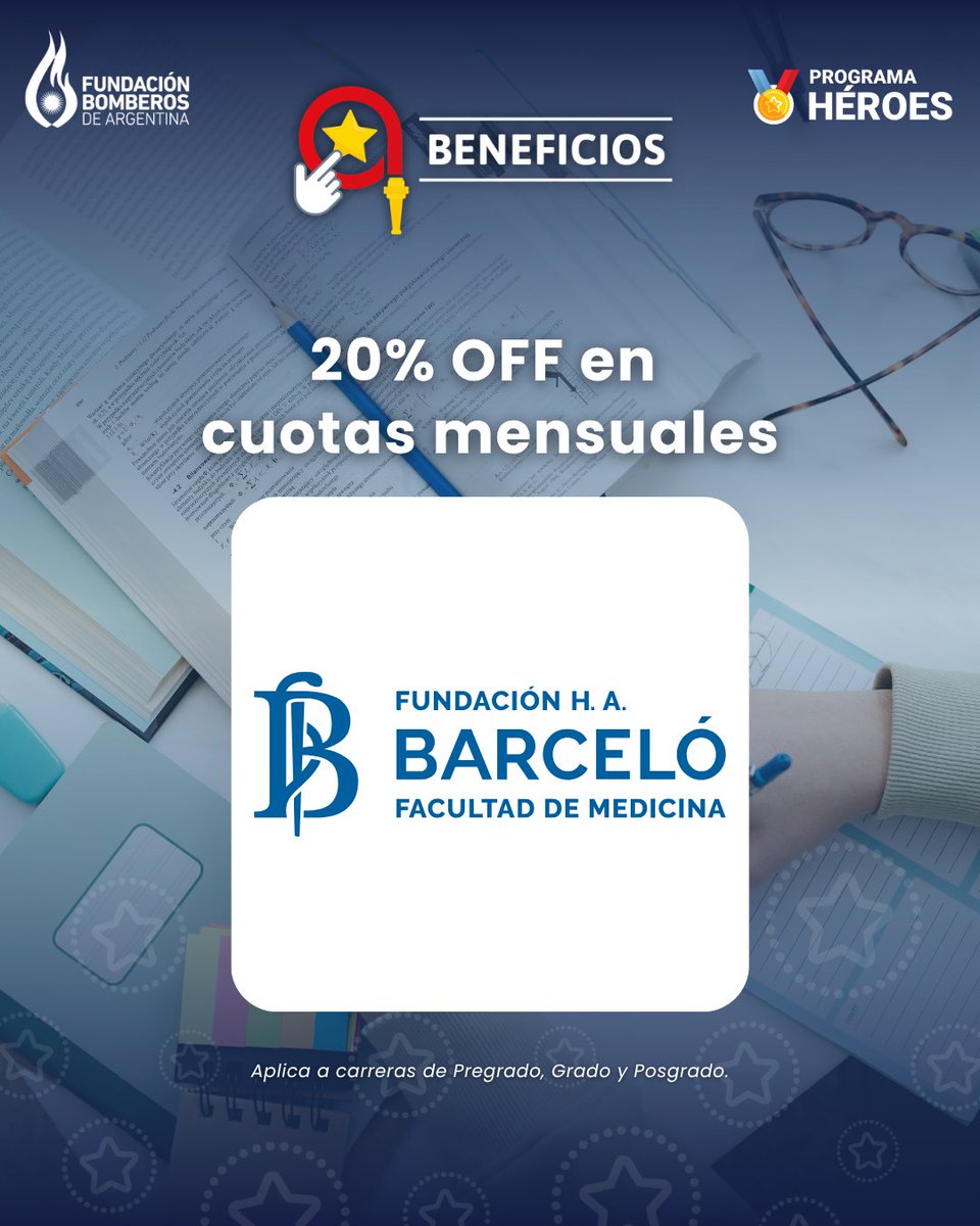 BomberosFund's tweet photo. 📚 Conocé la oferta académica de las múltiples universidades que integran el #ProgramaHéroes

🎓 ¡Te mostramos algunas de las opciones!

Si estás inscripto en RUBA podés aprovechar todos los beneficios 🚒

👉 Escribinos a: info@fundacionbomberos.org.ar si querés saber más https://t.co/BBROrnQdLr