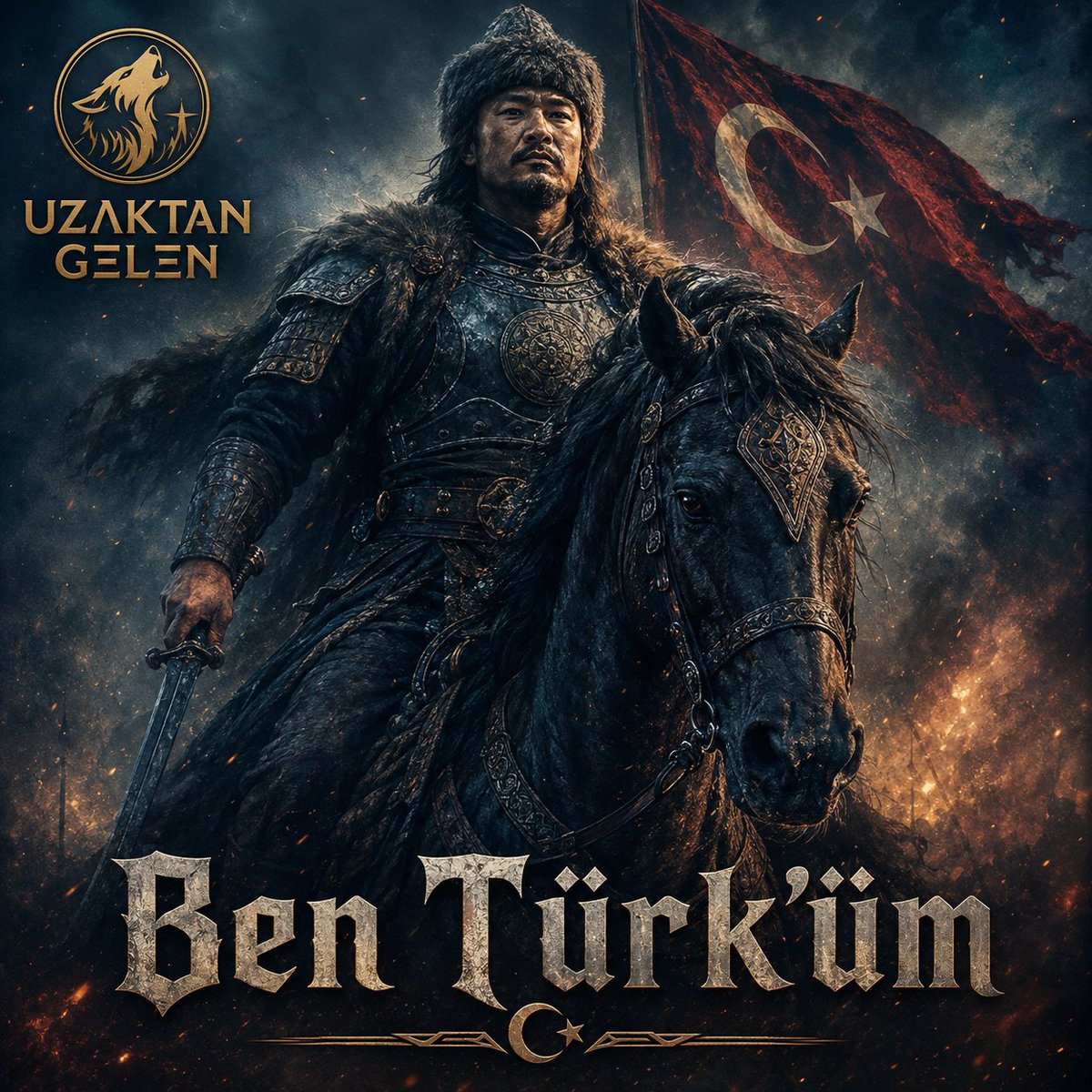 gelen_uzak25040's tweet photo. —— BEN TÜRK'ÜM ——

Adem ve Havva benim atalarım değil.
Atalarım Nuh'un gemisine de binmedi. 
Lut kavmiyle hiçbir akrabalık bağımız yok!

Pilavı eliyle yiyen, kıçını taş ile silen, kadın aşağılayan, kız çocuklarınla evlenenlerle hiçbir bağım yok! 

Eşini kız kardeşim diyerek Firavun'a veren İbrahim de atam değil.

Kısacası Samilerle ve tarihiyle bir ilgim yok! 

Ben, Turanî kavimden Türk soyundanım! 

Bana Tur denmiş, Etrüsk denmiş, İskit denmiş, Kimmer denmiş, Saka denmiş, Hun denmiş, Sabir denmiş, Avar denmiş, Göktürk denmiş, Uygur denmiş, Oğuz denmiş, denmiş de denmiş..

Atalarım medeniyet ve buluşları yaymış, Atı, oku, hoşgörüyü yaymış. 

İşte ben bu soydanım!
—— BEN TÜRK'ÜM ——