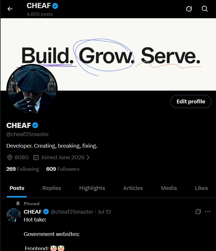 CHEAF tweet media