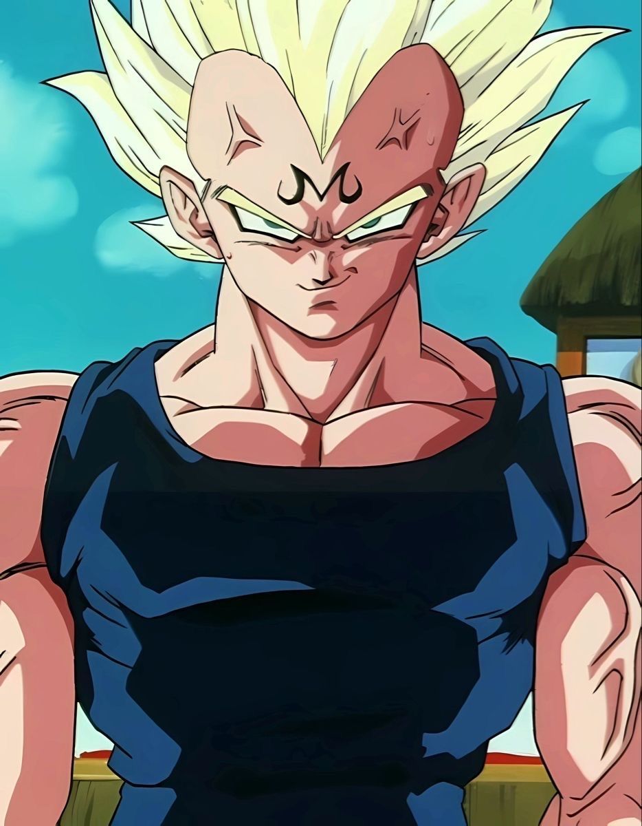 DBZdaily_'s tweet photo. Majin Vegeta https://t.co/BxalVr6tOi
