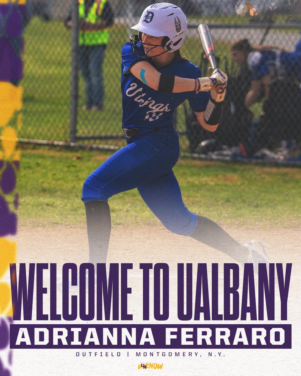 UAlbanySB's tweet photo. 🥎 2027 Newcomers 🥎

The next chapter happens in Albany!

Welcome to UAlbany, Adrianna!

#UAUKNOW https://t.co/eFHmVQpb5z