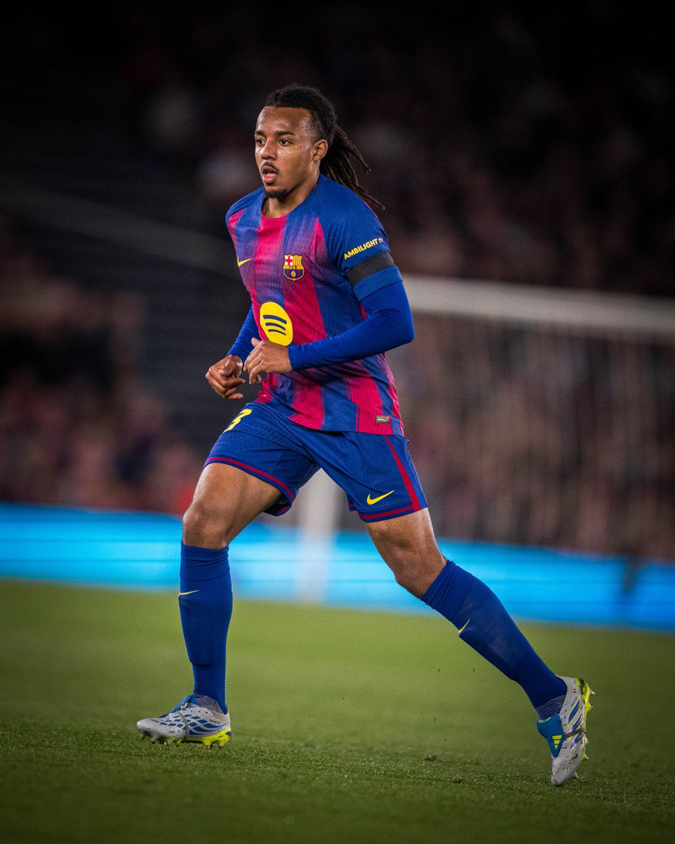 FCBarcelona's tweet photo. 🌎 𝗪𝗢𝗥𝗟𝗗 𝗖𝗨𝗣 𝟮𝟬𝟮𝟲

📅 Lamine, Eric, Pedri, Gavi, Cubarsí, Olmo, Ferran and Joan Garcia take on Kounde's France with Spain tonight (9:00 PM CEST) in the 2026 FIFA World Cup semi-finals. https://t.co/LgdyqGJ6Sq