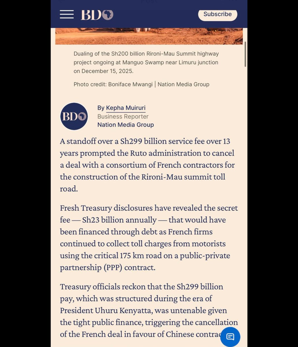ahmednasirlaw's tweet photo. What H.E UHURU'S government used to do when mega projects were on the table, wasn't to negotiate the standard 10 to 30% kickbacks. UHURU'S government used to sit on both sides of the corruption table...taking 100%... madness...and H.E Ruto even refused my plea to go after the 4 dollar billionaires..