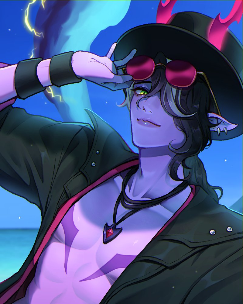garlicalleat's tweet photo. oh my summer-vibe silly sluty boy...☀️🌊😈
#Hwei https://t.co/Ma4zV5zFiM