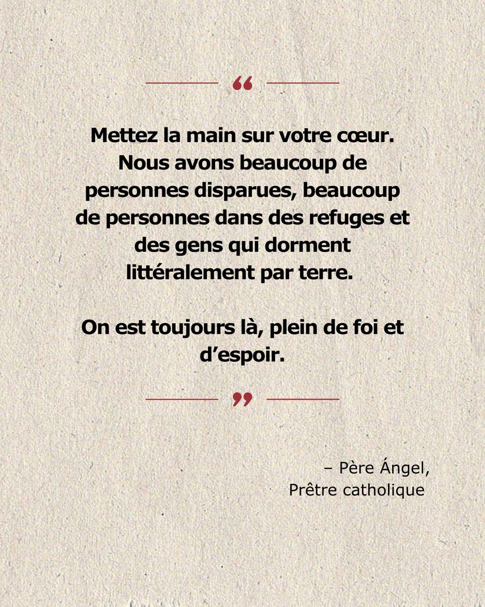 humcoalition's tweet photo. Les survivantes et survivants des tremblements de terre au Venezuela partagent leurs histoires, marquées par la peur, la perte, la gratitude et l’espoir. 

Mayra, Gilbert, le père Ángel et Vanessa ont parlé aux équipes de @CanLWR  sur le terrain au Venezuela de ce qu’ils ont vécu pendant et après les tremblements de terre. Leurs témoignages nous rappellent que les besoins urgents demeurent et que chaque geste de soutien peut aider les communautés à commencer à se relever. 

Grâce à un fonds de contrepartie du gouvernement du Canada, il reste encore deux jours pour doubler l'impact de votre don. Donnez à notre réponse aux tremblements de terre au Venezuela : https://t.co/JRCTo2iMXu 

@DevCanada