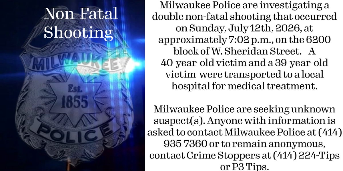 Milwaukee Police tweet media