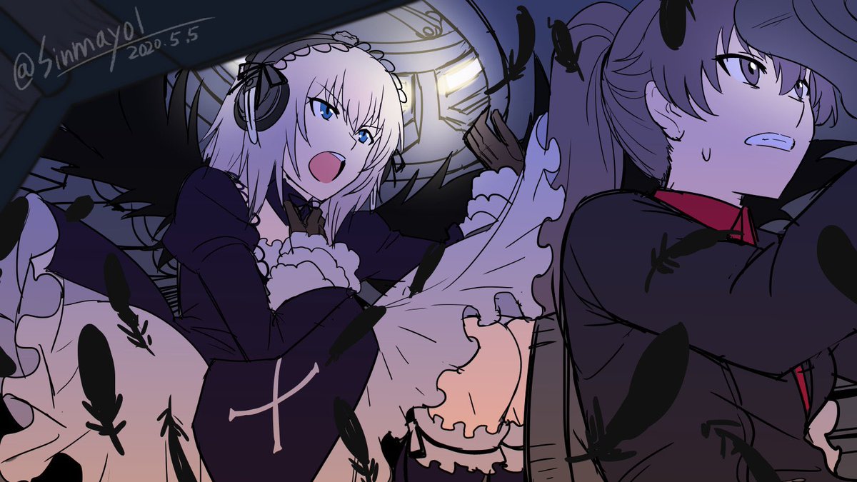 drainharuhi's tweet photo. my commander looks different today https://t.co/qenNsZY4d7