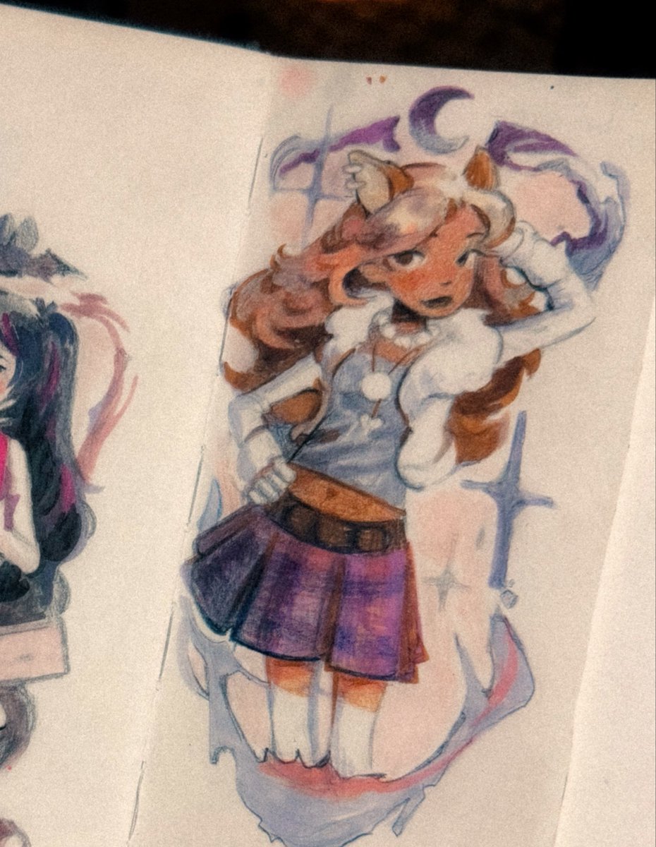 dabusink's tweet photo. clawdeen wolf. Amando usar marcadores https://t.co/B5AFY5phC6