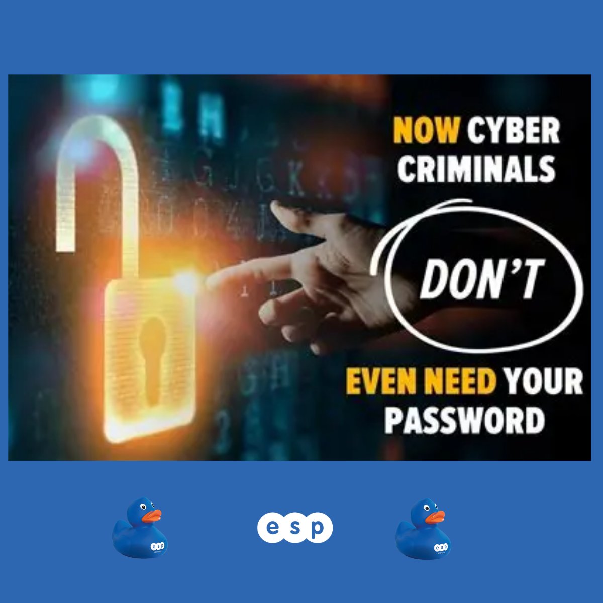 ESPProjects's tweet photo. Attackers don't always need your password. They click 'forgot password' and reset it through your recovery security questions. Lock down your recovery email with MFA, and make up fake answers to security questions.

#cybersecurity #accountsecurity #passwords #IToperations https://t.co/CRaNUUhgwJ