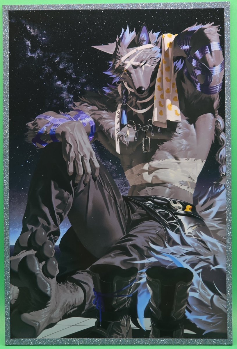 rfcah_f's tweet photo. Don't remember when did I get this Blaidd print https://t.co/2QcmL6R5gR