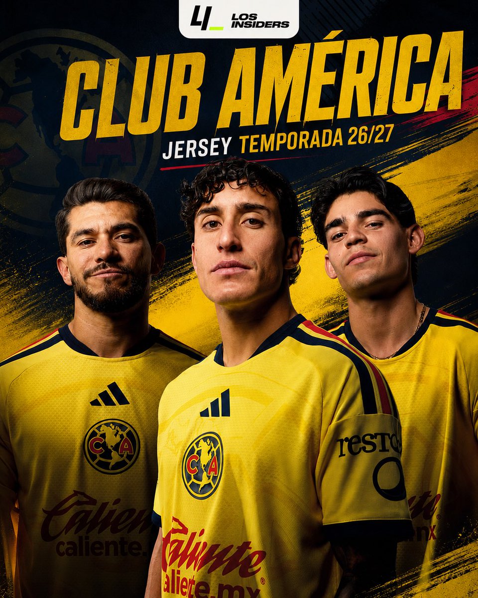 Los_Insiders's tweet photo. Ya está disponible la primera parte de la colección 26/27 del Club América.

Puedes comprar en el siguiente link ⬇️⬇️

https://t.co/lSlh9sCn6B 🇺🇦 https://t.co/Sp8hT4GoWk