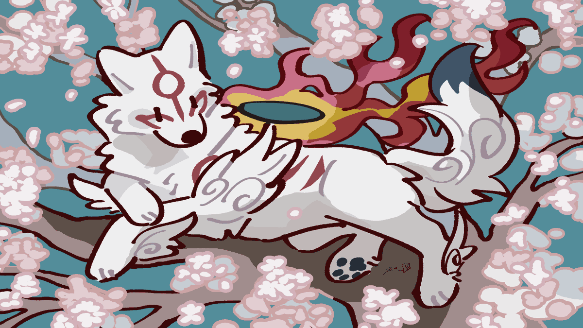 rinrinwolf's tweet photo. アマテラス https://t.co/0GrLTSWTOr