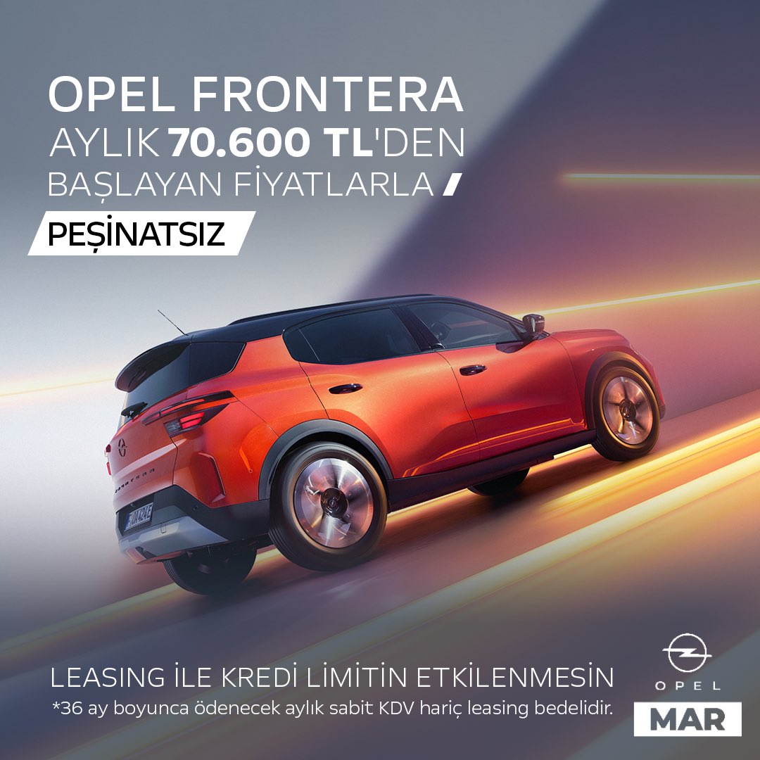 Opel_Mar's tweet photo. Kredi limitini etkilemeden Opel Frontera sahibi ol.

Detaylı bilgi için👇

📞 0 (212) 417 29 29
💻 https://t.co/DnFgRyIEPp

#MarGrup #Opel #OpelMar #OpelFrontera #Frontera https://t.co/ty8I8a7fH8