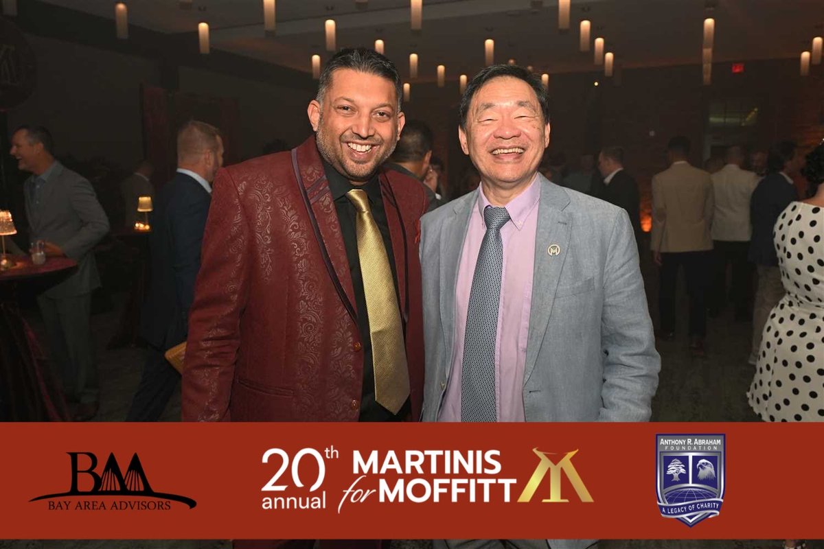 Elevate_Inc's tweet photo. Supporting a meaningful cause and an unforgettable evening. ✨

@pateltimes was proud to attend the 20th Annual @MartinisMoffitt, celebrating the incredible impact of @MoffittNews and the ongoing commitment to advancing cancer research and patient care! https://t.co/GmrndYhVjM