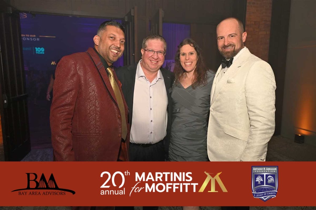 Elevate_Inc's tweet photo. Supporting a meaningful cause and an unforgettable evening. ✨

@pateltimes was proud to attend the 20th Annual @MartinisMoffitt, celebrating the incredible impact of @MoffittNews and the ongoing commitment to advancing cancer research and patient care! https://t.co/GmrndYhVjM