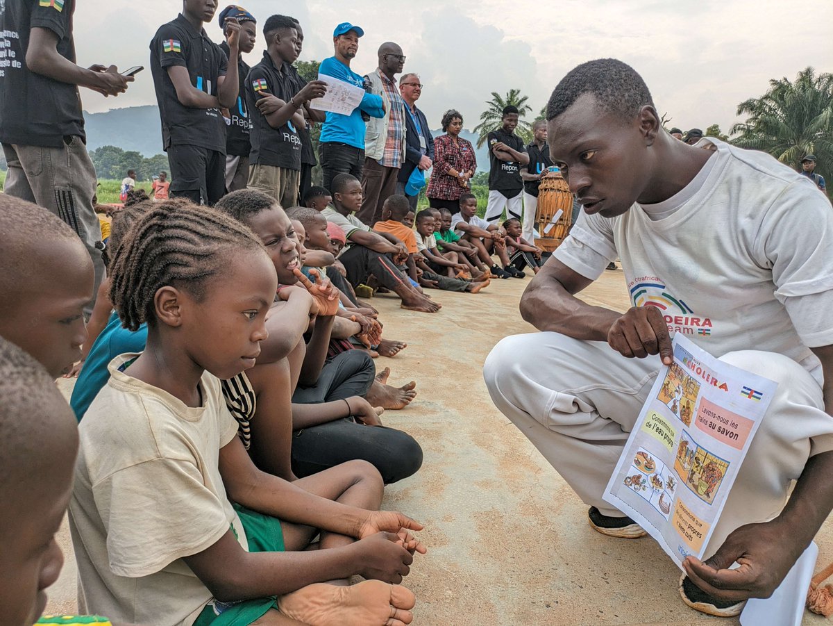 UNICEF Central African Republic tweet media