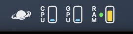 vorssaint's tweet photo. In the next Vorssaint update, you’ll be able to display metrics as bars in the menu bar instead of plain values. 

They’re easier to read, take up less space, and give you a clearer view of resource usage. 

The bar colors will also change based on three usage levels: Normal, Medium, and High. By default, they’ll use blue, yellow, and red.

You’ll be able to customize both the colors and the thresholds. For example, you can set CPU usage above 70% to Medium and above 90% to High.

Simple, compact, and fully customizable. Win-win!