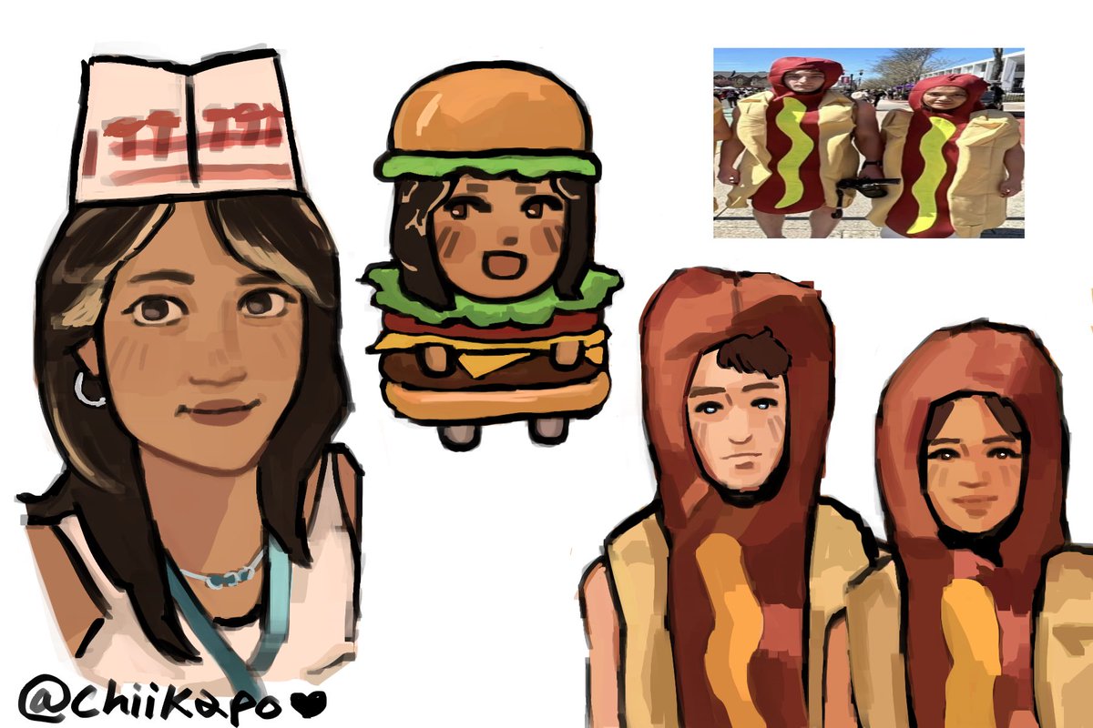 chiikapo's tweet photo. hanburger!!!! (˶ˆ꒳ˆ˵) #bunchoffriends #boftwt https://t.co/bgfhlBU9hf
