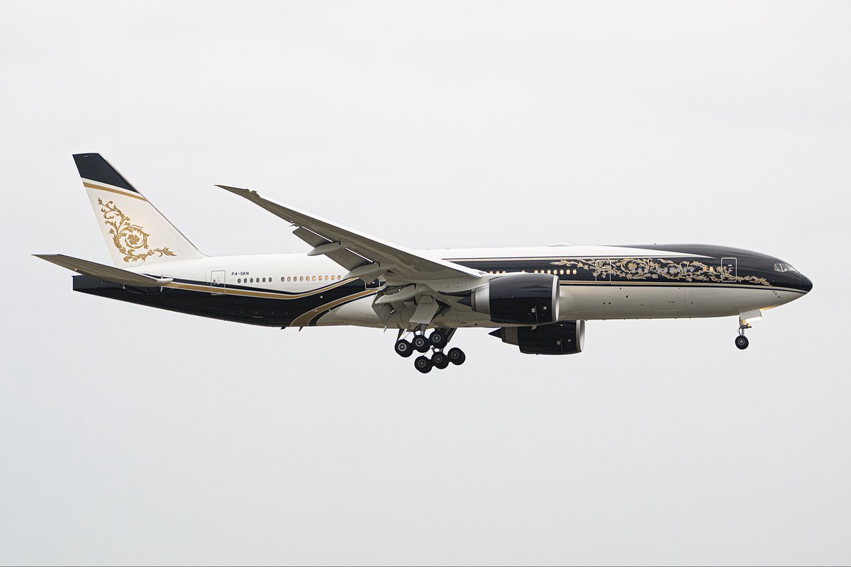 1kawa_train's tweet photo. 2026/7/12(日)
Equatorial Guinea Government(NAS→NRT)
Boeing777-2FB(LR) P4-SKN
NRT/RJAA R/W16L↘︎ https://t.co/fCV2aCBcJz