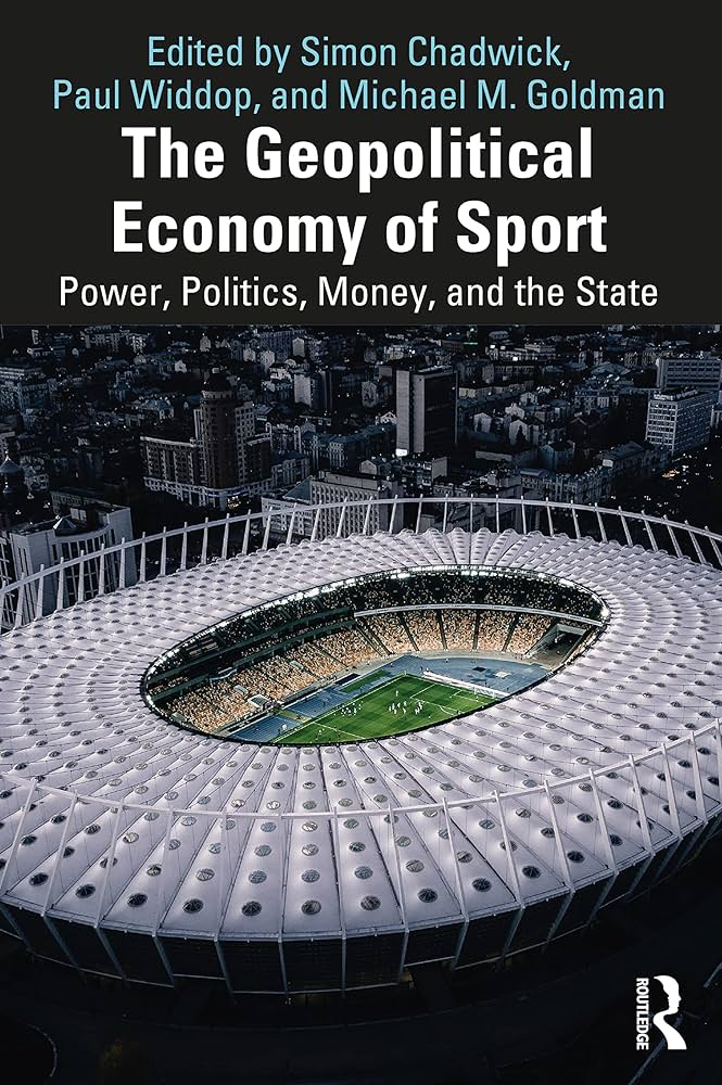 Prof_Chadwick's tweet photo. In our 2023 book, we sought to capture the essence of sport's geopolitical economy. The Balogun case seems to encapsulate what this means. The rescission of his red card wasn't just a sporting decision; we now know it was also a political, diplomatic, perhaps even military one. https://t.co/CZNp0xbDI4