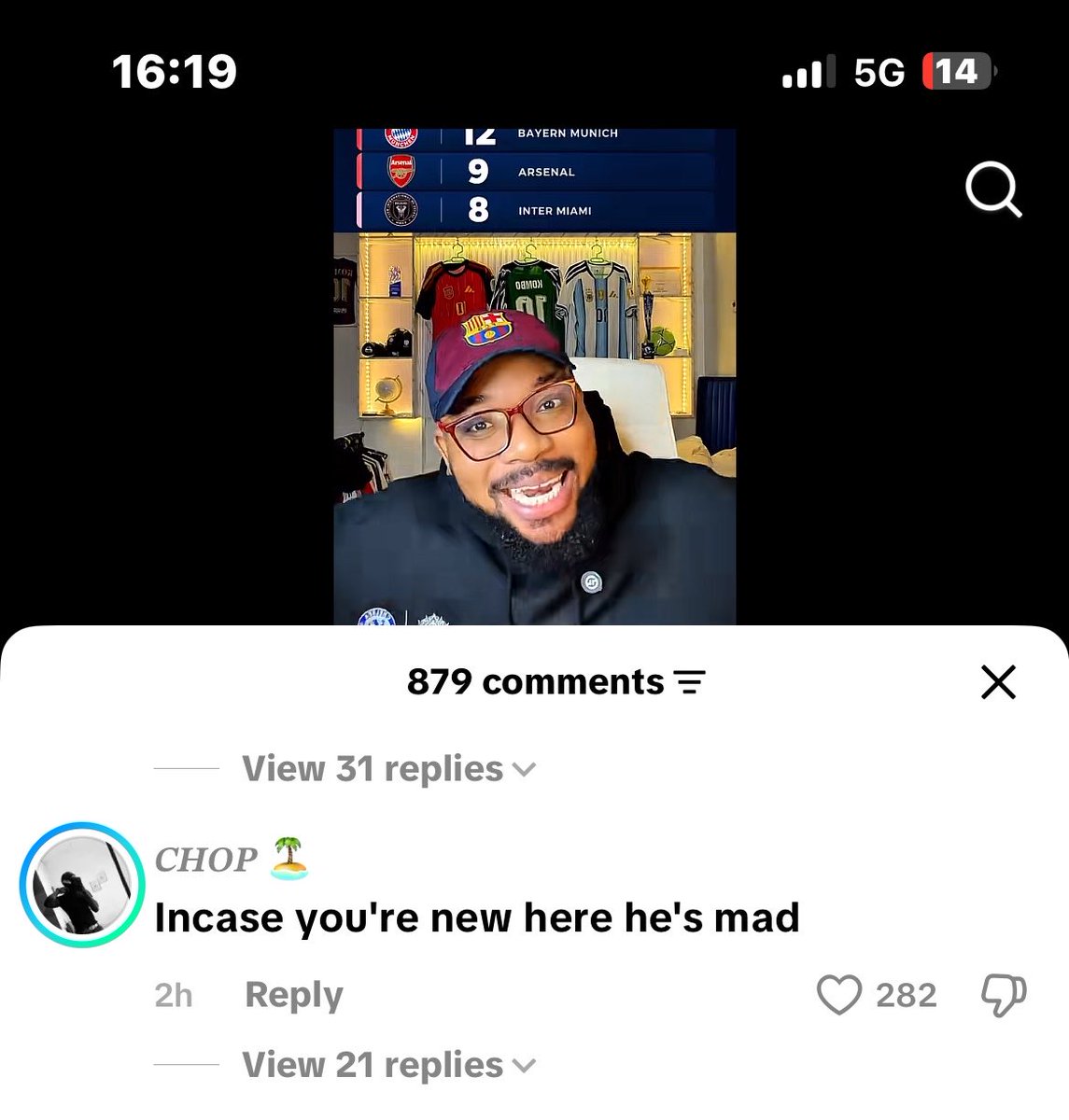 Fakaofwest1's tweet photo. This comment😭😭😭 https://t.co/EBqwtfSHR7