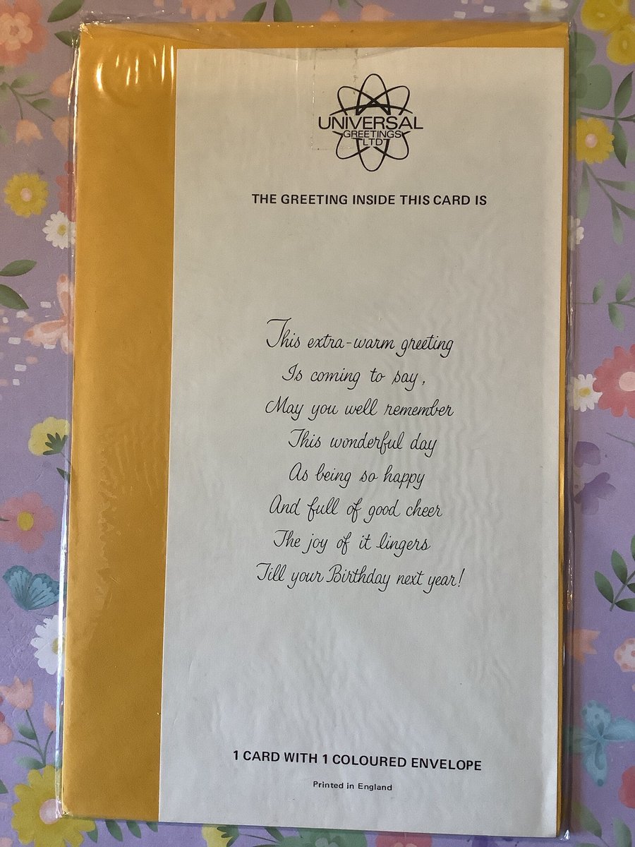 WatsonsVintage's tweet photo. ONLY TWO AVAILABLE! EXTREMELY RARE Vintage Circa 1960s 'A Birthday Message Husband' Large Card with Cavalryman on a Horse Design - Sweet Verse - Nostalgic Card https://t.co/UKiRlDKBc8 via @Etsy #Rare #VintageCards #BirthdayCards #Husband #MilitaryInterest #Cavalryman #60sArt https://t.co/BYG3fYrFcx