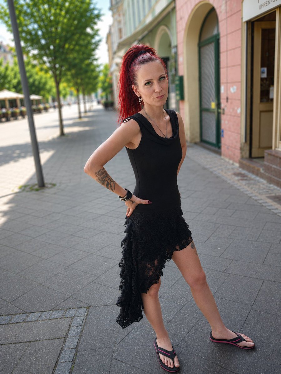 TheClever_Jess's tweet photo. A little confidence, a little attitude, and always staying true to myself. 🖤🔥😝🖤⚓️Jess https://t.co/IApjiGIyXr