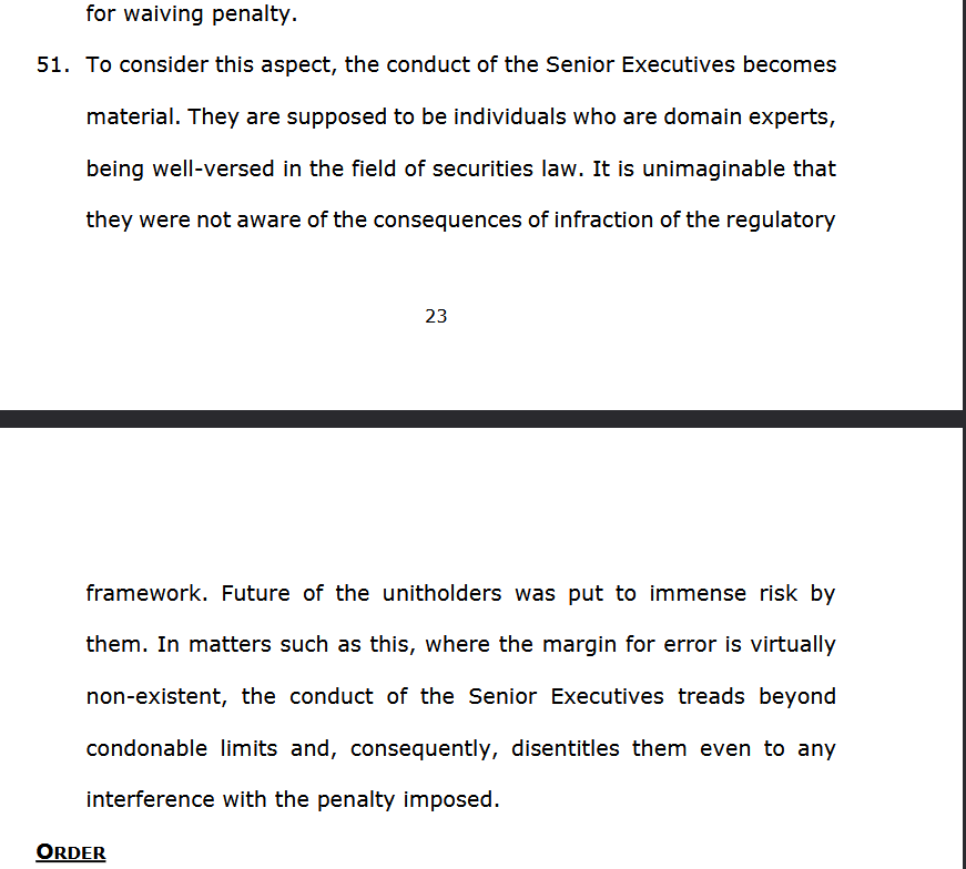 RakJhun's tweet photo. Supreme Court has come down heavily on Nilesh Shah &amp; Kotak Mutual Fund. "The manner in which the appellants have conducted themselves throughout, while keeping the unitholders, SEBI and us in the dark, meets our stern disapproval". Conduct of Senior Executives was also condemned. https://t.co/HoAWK8mwtD