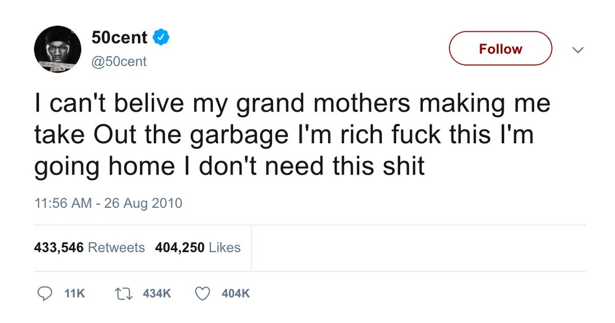 ItzYaHomey's tweet photo. @CryptoMikli Reminds me of this tweet from 50 🤣 https://t.co/mPi0aOfSrt